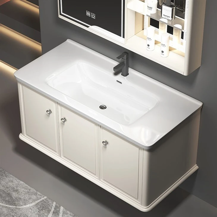 mirror sink cabinet